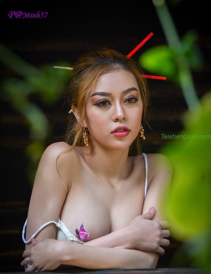 Ảnh áo yếm thả rông vòng 1 sexy, siêu mỏng, xuyên thấu đẹp